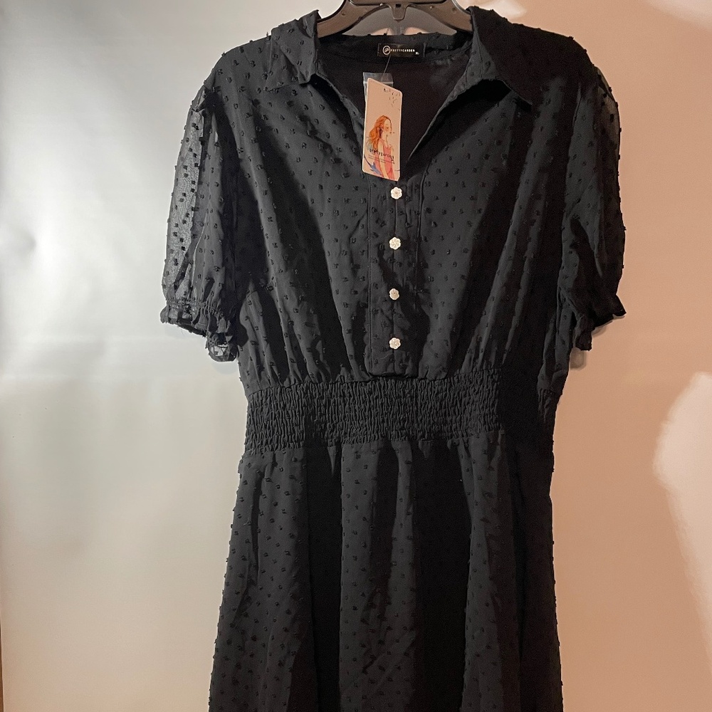 Beautiful black summer dress